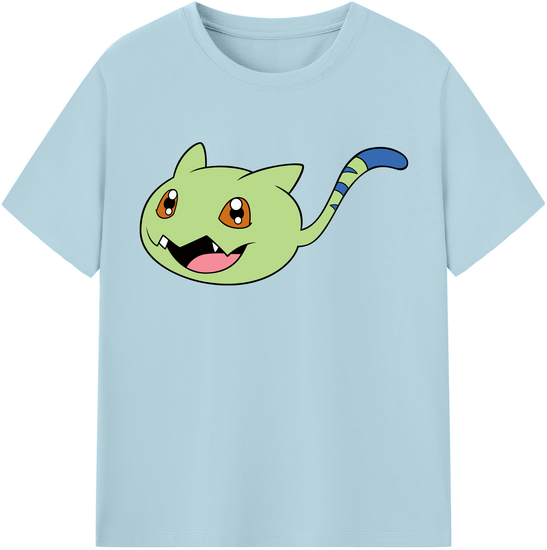 （画像用） Digimon デジタルモンスター/デジモン 綿100％半袖Tシャツ（フロントプリント）